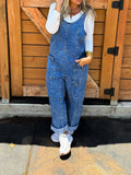 Denim ROMPER OVERALLS