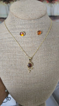 Amber flower set