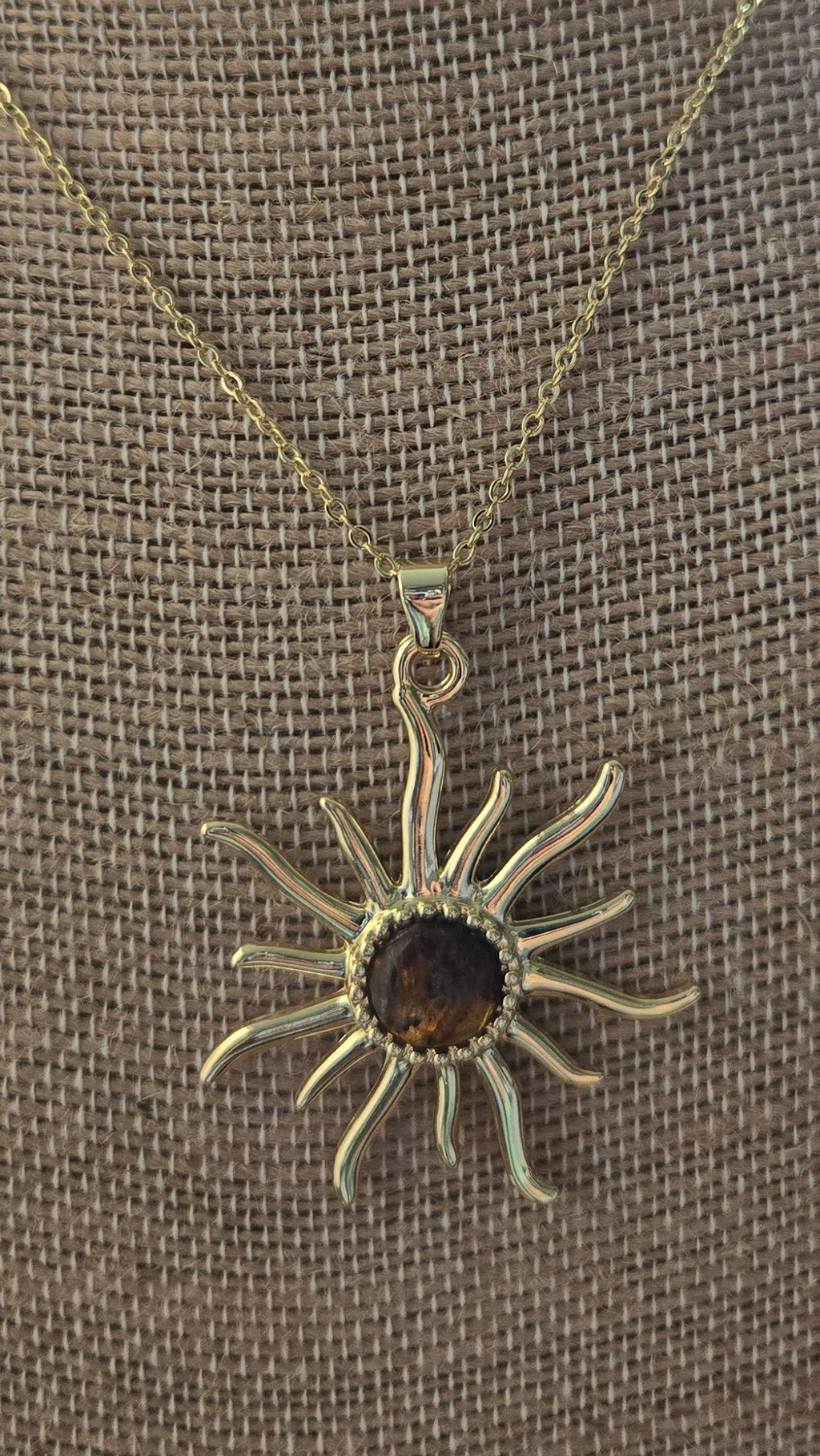 Large Sun necklace
