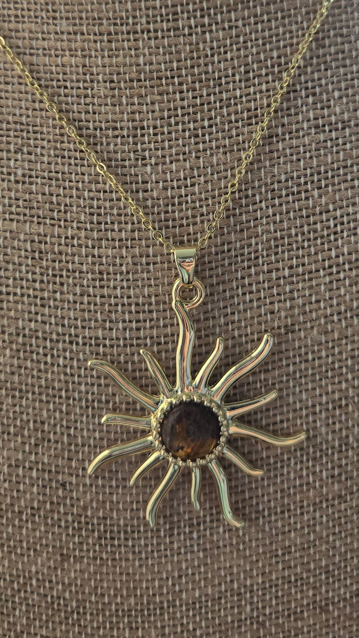 Large Sun necklace