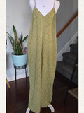 v-neck jumpsuit