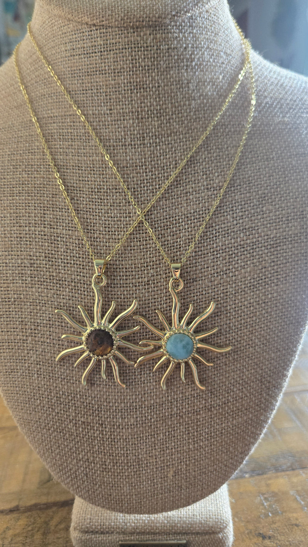 Large Sun necklace