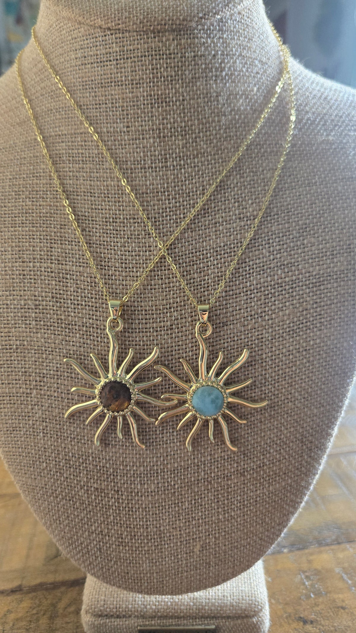 Large Sun necklace