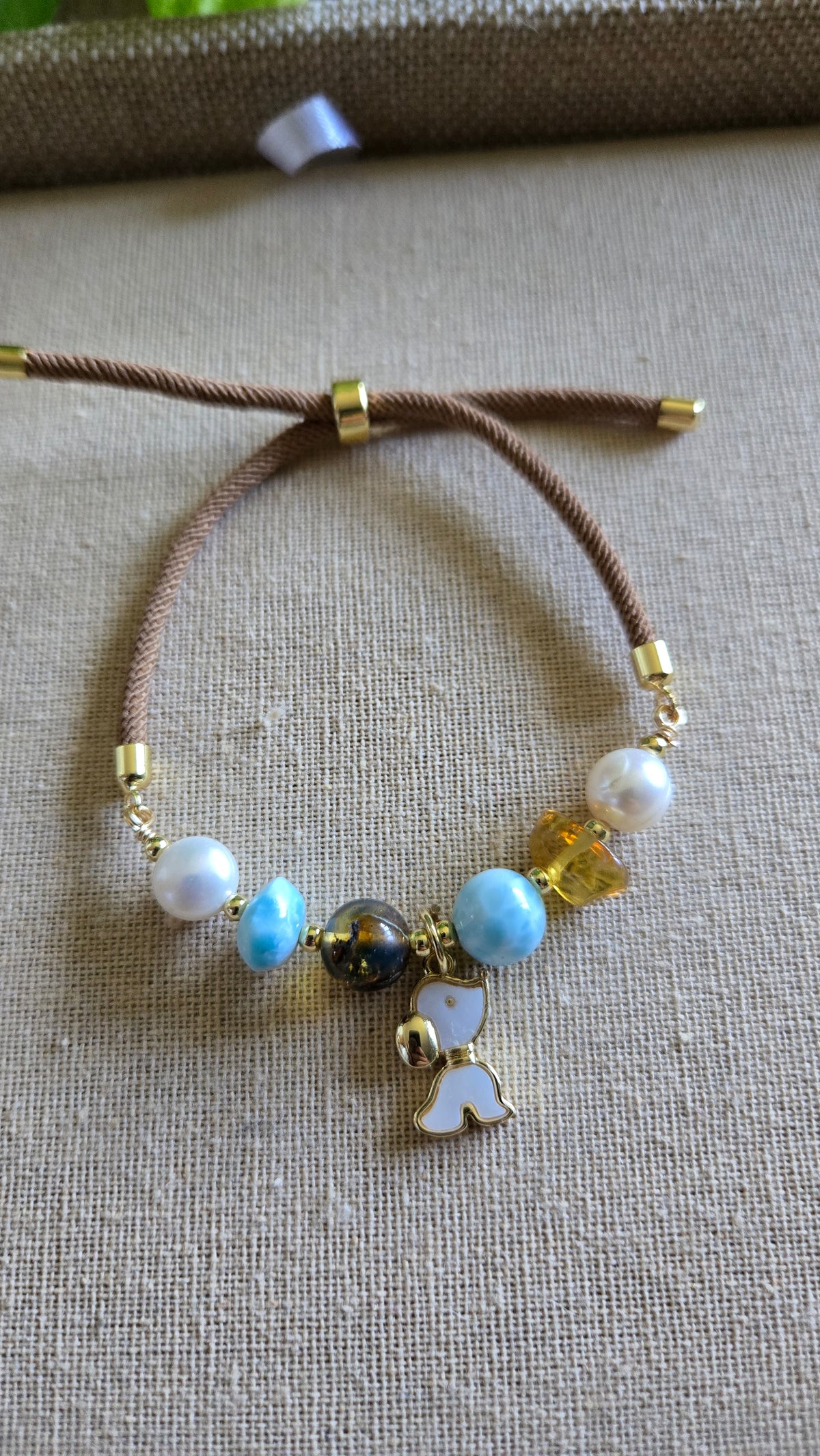 Adjustable braided cord bracelets