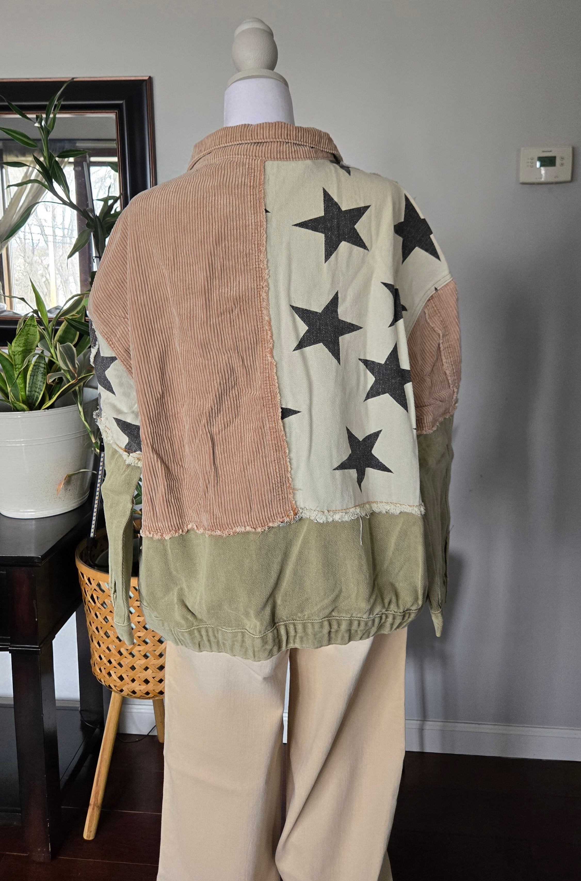Corduroy Denim Jacket