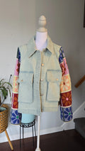 Sweater Denim Jacket