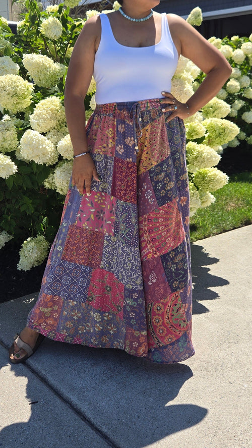 Bohemian Patchwork Palazzos