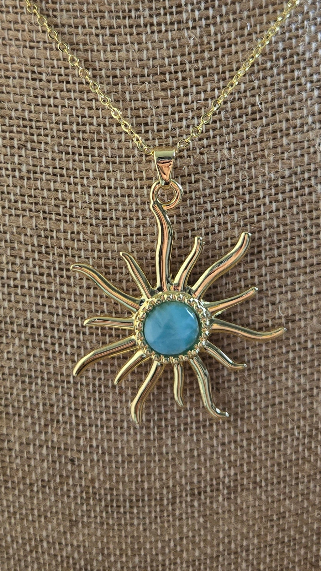 Large Sun necklace