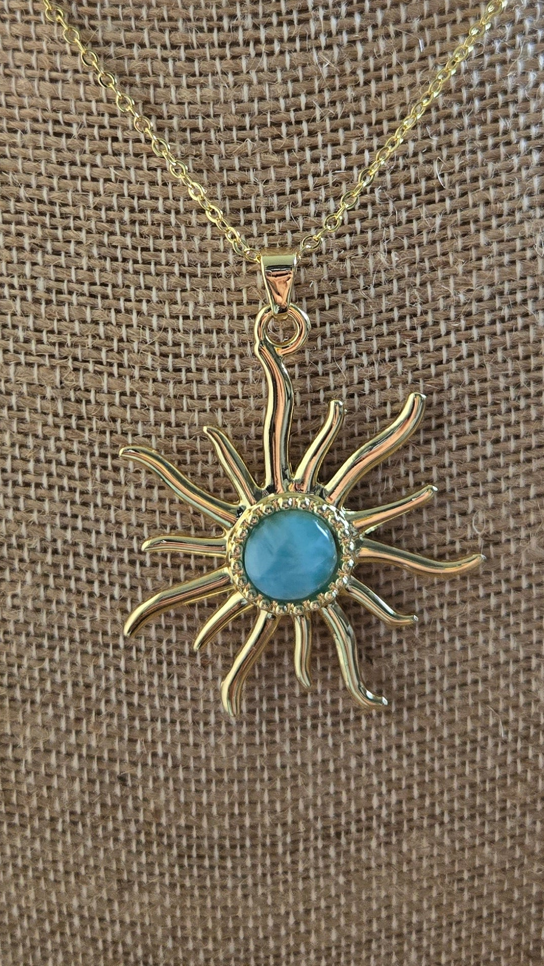 Large Sun necklace