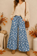 DAISY TIERED  WIDE-LEG PANT