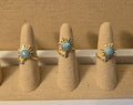 Larimar sun ring