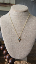 Libélula larimar necklace